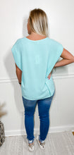 Load image into Gallery viewer, Bahama Blue Blouse