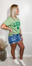 Load image into Gallery viewer, Lucky Green Retro Tee