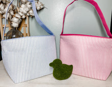 Load image into Gallery viewer, Seersucker Easter Baskets
