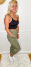 Load image into Gallery viewer, Olivia Olive Joggers