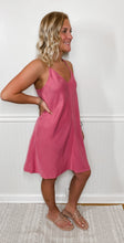 Load image into Gallery viewer, Pink Vibes Slip Dress
