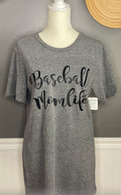 Load image into Gallery viewer, Baseball Momlife Tee