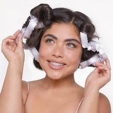 Load image into Gallery viewer, Satin Heatless Pillow Rollers 6pc