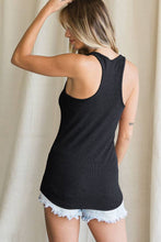 Load image into Gallery viewer, Little Black Razor Back Tank