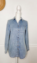 Load image into Gallery viewer, Happy Trails Denim Shirt