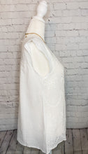 Load image into Gallery viewer, Pretty In White Eyelet Top
