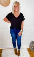 Load image into Gallery viewer, Fancy Like Me Black Top