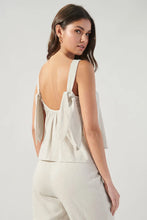 Load image into Gallery viewer, Vacation Is Calling Linen Tank