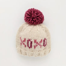 Load image into Gallery viewer, Huggalugs Valentines Day XOXO Knit Beanie Hat