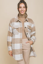 Load image into Gallery viewer, Cozy Up Long Flannel Shacket
