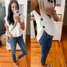 Load image into Gallery viewer, The Everly Button Detail Sweater

