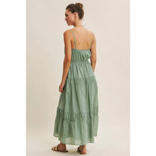 Load image into Gallery viewer, The Summer Breeze Sage Dress
