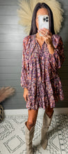 Load image into Gallery viewer, Giving Thanks Tiered Dress
