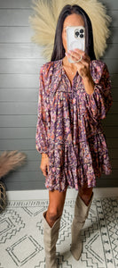 Giving Thanks Tiered Dress