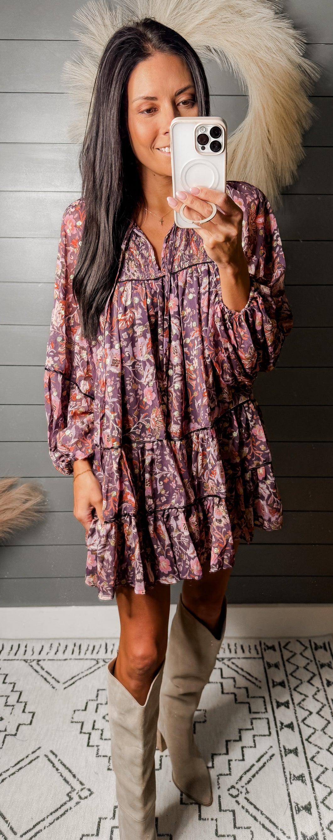Giving Thanks Tiered Dress
