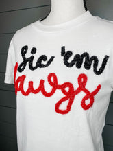Load image into Gallery viewer, Stewart Simmons Sic&#39;em Dawgs Embroidered Top
