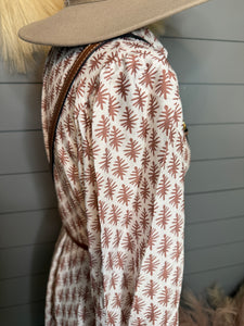 Crisp Fall Air Midi Dress