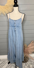 Load image into Gallery viewer, A Little Bit Country Denim Midi Dress
