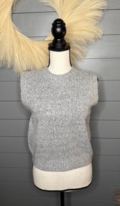 Sleeveless Soft Sweater