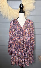 Load image into Gallery viewer, Giving Thanks Tiered Dress
