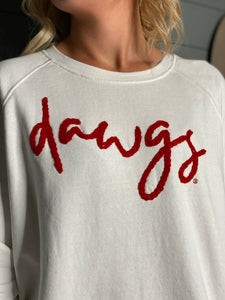 Stewart Simmons UGA Dawgs Embroidered Sweatshirt