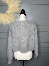 Load image into Gallery viewer, Textured Sweater Button Front Cardigan
