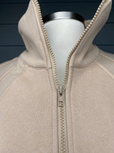 Load image into Gallery viewer, Workout Vibes Tan Quarter Zip Pullover
