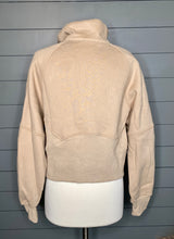 Load image into Gallery viewer, Workout Vibes Tan Quarter Zip Pullover
