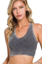 Load image into Gallery viewer, Ribbed Cropped Bralette Tank
