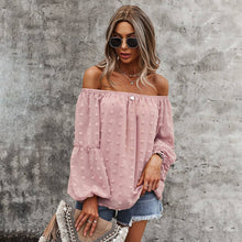 Load image into Gallery viewer, Rosé All Day Off The Shoulder Top
