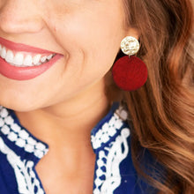 Load image into Gallery viewer, Georgia Red Earrings

