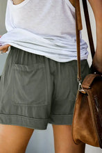 Load image into Gallery viewer, Olive Forever Drawstring Shorts
