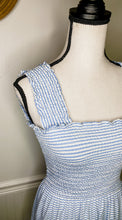 Load image into Gallery viewer, Freedom Smocked Striped Top
