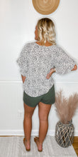 Load image into Gallery viewer, It&#39;s A Wild Life Flutter Sleeve Top
