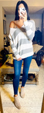 Load image into Gallery viewer, Stripe This Way Sweater
