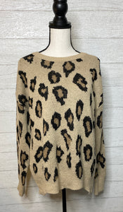 Ride The Wave Leopard Sweater