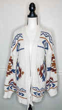 Load image into Gallery viewer, Cozy Vibes Aztec Cardigan
