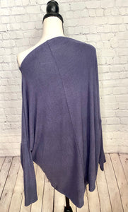 Feeling Blue Navy Dolman Sweater