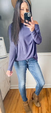 Load image into Gallery viewer, Feeling Blue Navy Dolman Sweater
