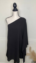 Load image into Gallery viewer, Little Black One Shoulder Dress
