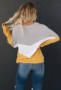 Warm Days And Cool Nights Waffle Knit Top