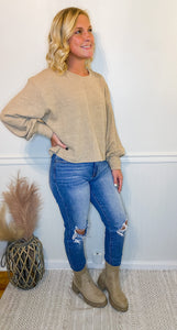 Cute and Cozy Cropped Pullover
