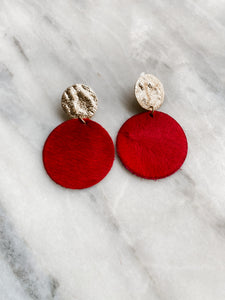 Georgia Red Earrings