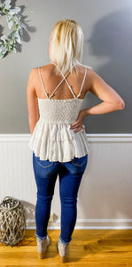 Ruffles and Lace Top