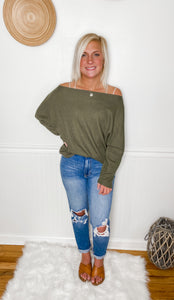 Fall Feelings Waffle Knit Top