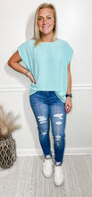 Load image into Gallery viewer, Bahama Blue Blouse
