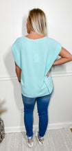 Load image into Gallery viewer, Bahama Blue Blouse
