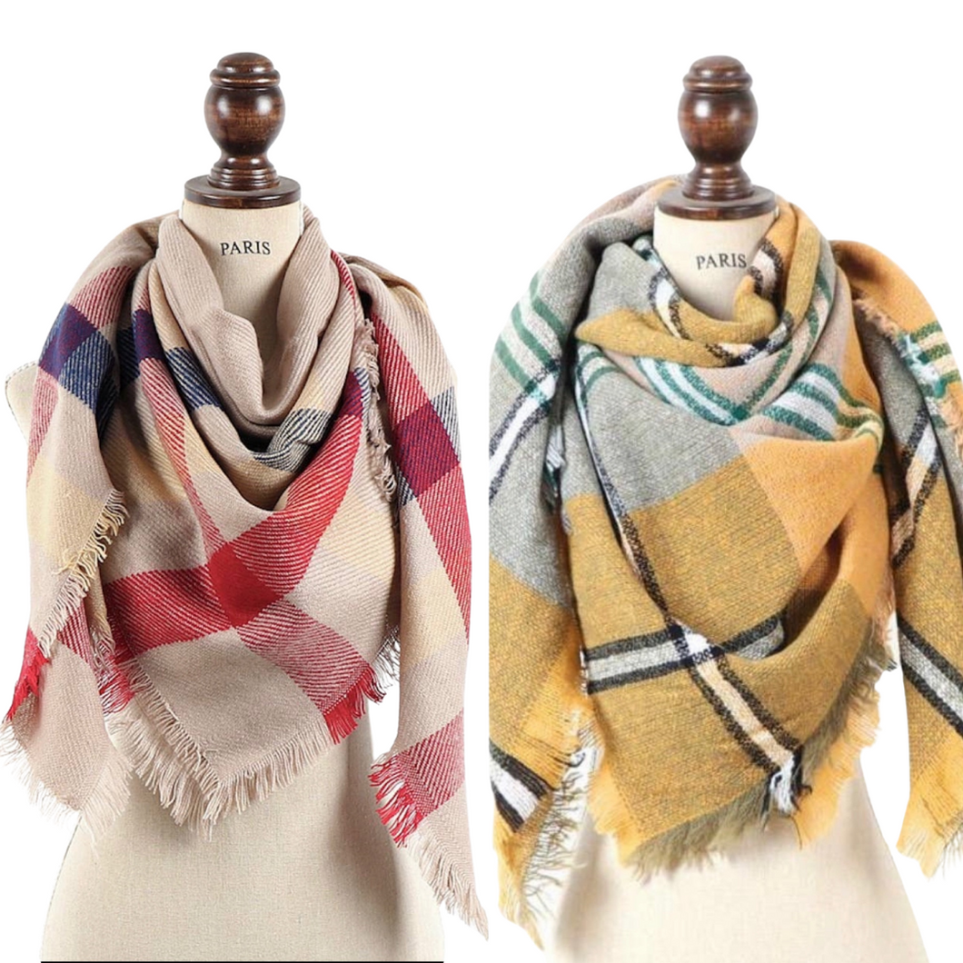Keep Cosy With A Blanket Wrap Scarf