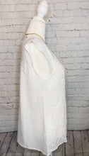 Load image into Gallery viewer, Pretty In White Eyelet Top
